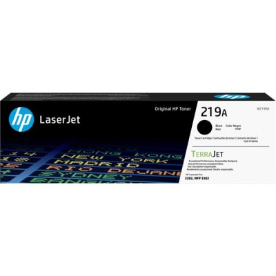 W2190A Lézertoner LaserJet Pro 3202 nyomtatóhoz, HP 219A, fekete, 1,3k