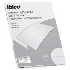 Meleglamináló fólia, 80 mikron, A4, fényes, IBICO "Light"
