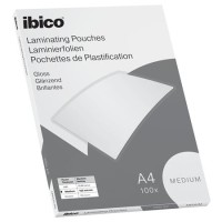 Meleglamináló fólia, 100 mikron, A4, fényes, IBICO "Medium"