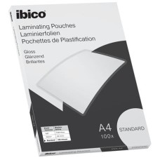 Meleglamináló fólia, 125 mikron, A4, fényes, IBICO "Standard"