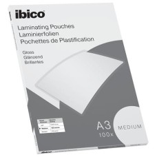 Meleglamináló fólia, 100 mikron, A3, fényes, IBICO "Medium"