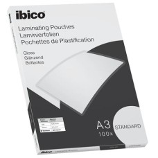 Meleglamináló fólia, 125 mikron, A3, fényes, IBICO "Standard"