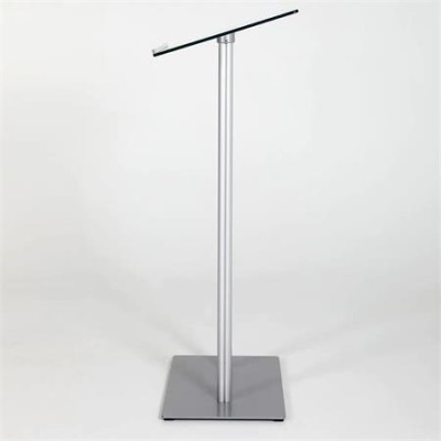 Előadói pulpitus, üveg fedlap, 111 cm