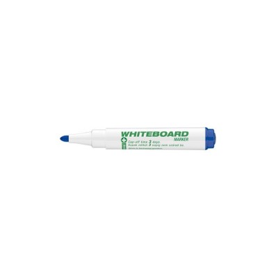Tábla- és flipchart marker, 1-3 mm, antibakteriális, kúpos, ICO "11 XXL", kék