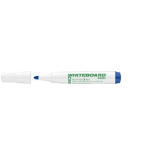 Tábla- és flipchart marker, 1-3 mm, antibakteriális, kúpos, ICO "11 XXL", kék