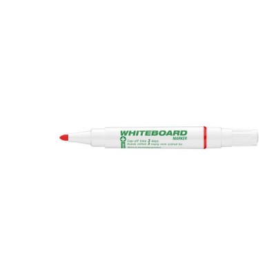 Tábla- és flipchart marker, 1-3 mm, antibakteriális, kúpos, ICO "11 XXL", piros
