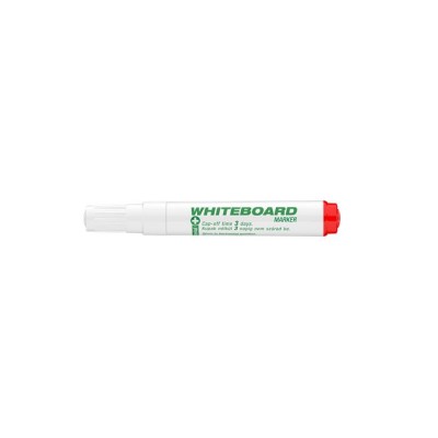 Tábla- és flipchart marker, 1-3 mm, antibakteriális, kúpos, ICO "11 XXL", piros