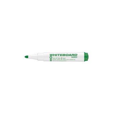 Tábla- és flipchart marker, 1-3 mm, antibakteriális, kúpos, ICO "11 XXL", zöld