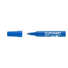 Flipchart marker, 1-3 mm, kúpos, ICO "Artip 11", kék