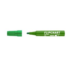 Flipchart marker, 1-3 mm, kúpos, ICO "Artip 11", zöld