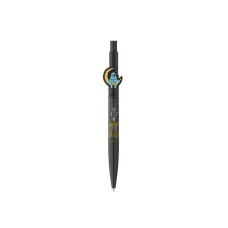 Golyóstoll, 0,8 mm, nyomógombos, ICO "Astronaut", fekete-fehér