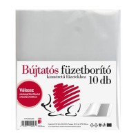 Füzetborító, A5, PP, víztiszta, ICO "Süni"