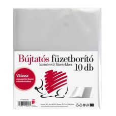 Füzetborító, A5, PP, víztiszta, ICO "Süni"