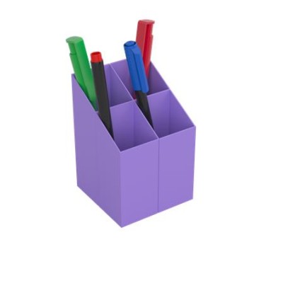 Írószertartó, ICO, lila