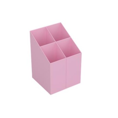Írószertartó, ICO, pasztell rózsaszín