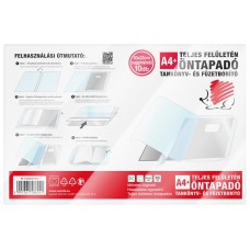 Öntapadó füzet- és könyvborító, A4, víztiszta, öntapadó, ICO "Süni"