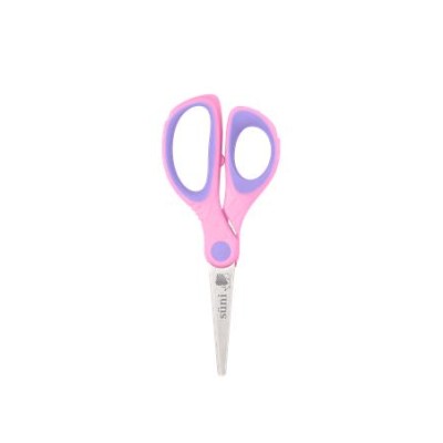 Olló display, iskolai, hegyes, 13 cm, ICO "Süni", vegyes szín