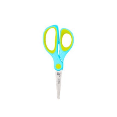 Olló display, iskolai, hegyes, 13 cm, ICO "Süni", vegyes szín