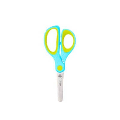 Olló display, iskolai, kerek, 13 cm, ICO "Süni", vegyes szín