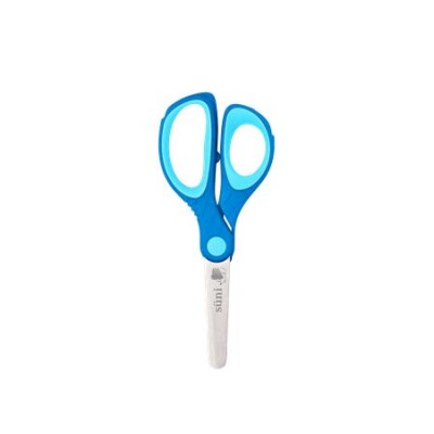 Olló display, iskolai, kerek, 13 cm, ICO "Süni", vegyes szín