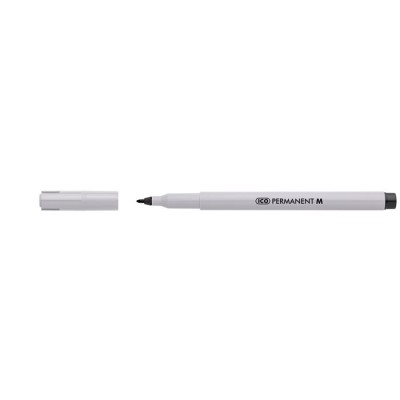 Alkoholos marker, 1-1,5 mm, ICO "Permanent M", fekete