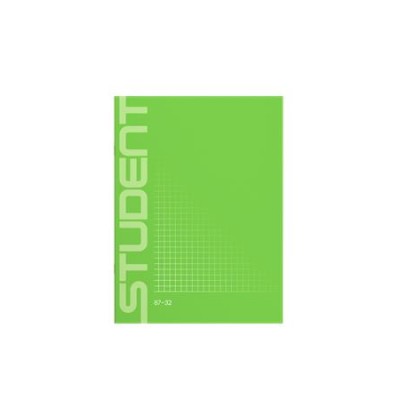 Füzet, tűzött, A4, kockás, 32 lap, ICO "Student"