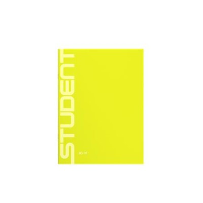 Füzet, tűzött, A4, sima, 32 lap, ICO "Student"
