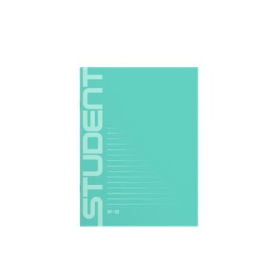 Füzet, tűzött, A4, vonalas, 32 lap, ICO "Student"