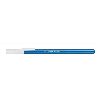 Golyóstoll, 0,7 mm, kupakos, ICO "Signetta", kék