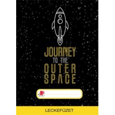 Füzet, tűzött, A5, lecke, 32 lap, ICO "Süni", astronaut