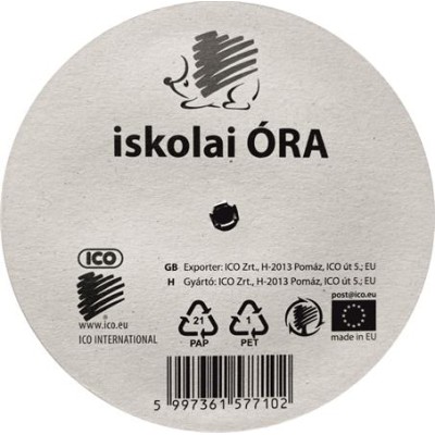 Iskolai óra, műanyag, ICO "Süni"