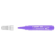 Textilmarker, 1-3 mm, kúpos, ICO "XXL T-Shirt", lila