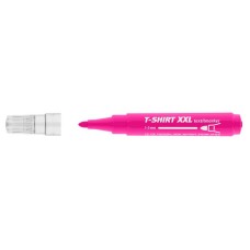 Textilmarker, 1-3 mm, kúpos, ICO "XXL T-Shirt", rózsaszín