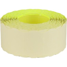 Árazószalag, 25x16 FLUO citrom