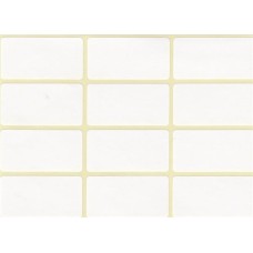 Etikett, 20x38 mm, 60 etikett/csomag