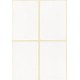 Etikett, 45x70 mm, 60 etikett/csomag