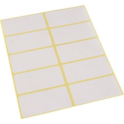 Etikett,  25x50 mm, 60 etikett/csomag
