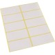 Etikett, 25x50 mm, 60 etikett/csomag