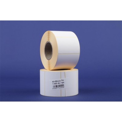 Etikett, thermo, 40x58 mm, 1000 etikett/tekercs