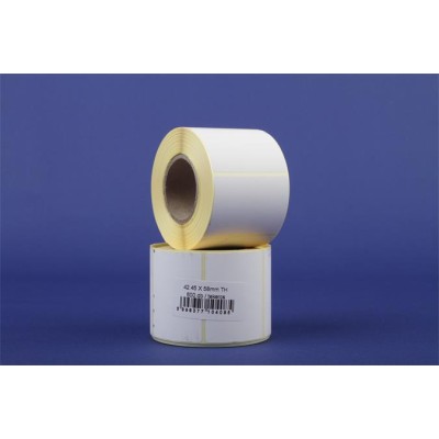 Etikett, thermo, 43x58 mm, 600 etikett/tekercs
