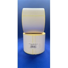 Etikett, thermo, 50x75 mm, 1000 etikett/tekercs, fehér