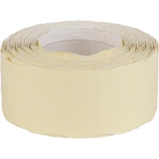 Árazószalag, 25x16 mm, gyengített ragasztóval, fehér