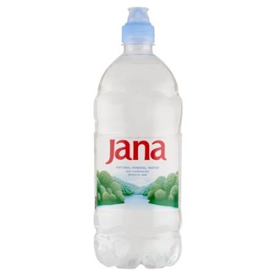 Ásványvíz, szénsavmentes, JANA, 1 l, sportkupakos