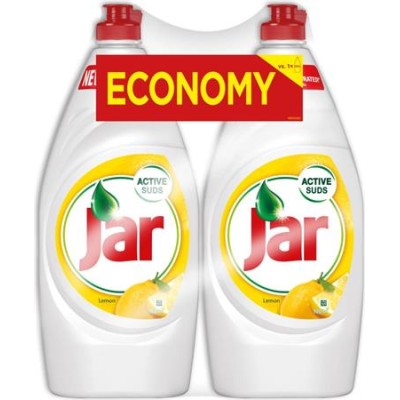 Mosogatószer, duopack, 2x900 ml, JAR, citrom