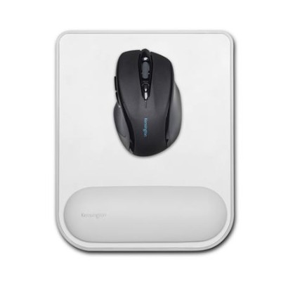 Egéralátét csuklótámasszal, géltöltésű, KENSINGTON "ErgoSoft™", szürke