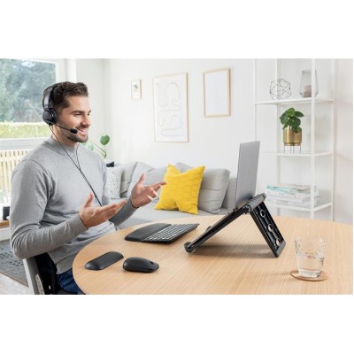 Notebook állvány, újrahasznosított anyagból, KENSINGTON "SmartFit Easy Riser EQ"