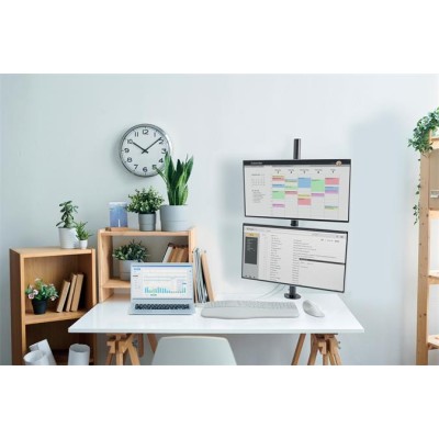 Monitortartó kar, két monitorhoz, vertikális, KENSINGTON