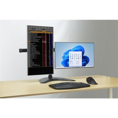 Monitortartó kar, két monitorhoz, KENSINGTON, "SmartFit® Ergo"