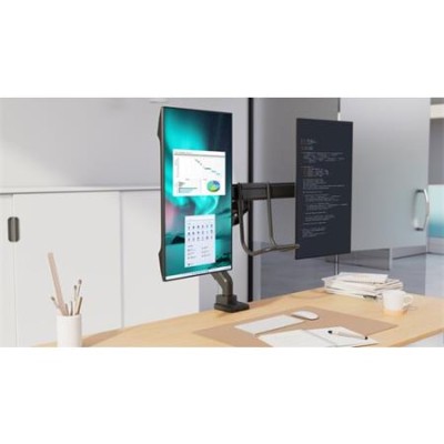 Monitortartó kar, két monitorhoz, KENSINGTON, "SmartFit®"