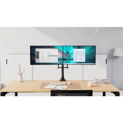 Monitortartó kar, két monitorhoz, KENSINGTON, "SmartFit®"